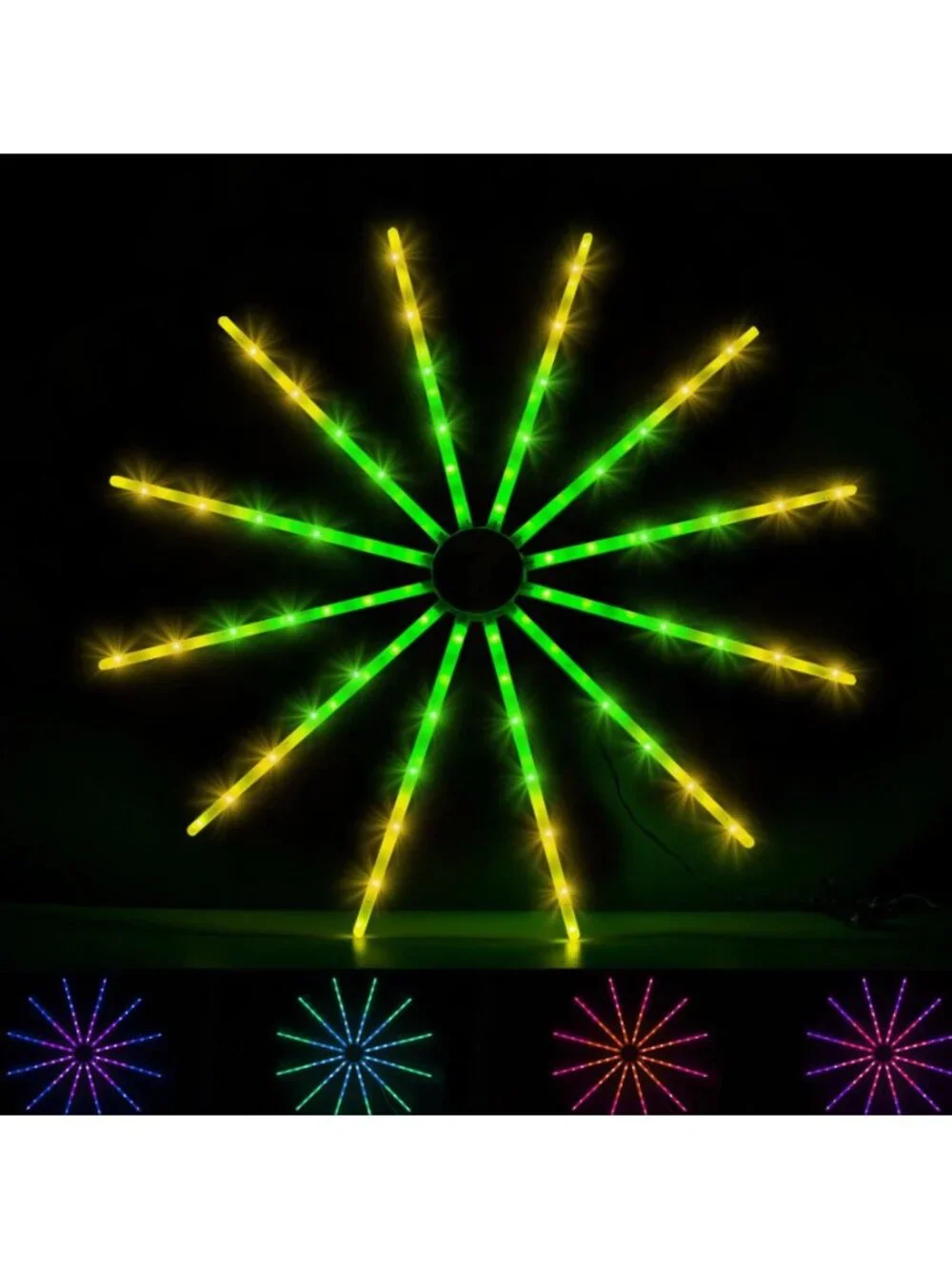 Firework LED Strip Lights Dream Color Change RGB Music Sync APP Room Party Bar - Picture 7 of 11